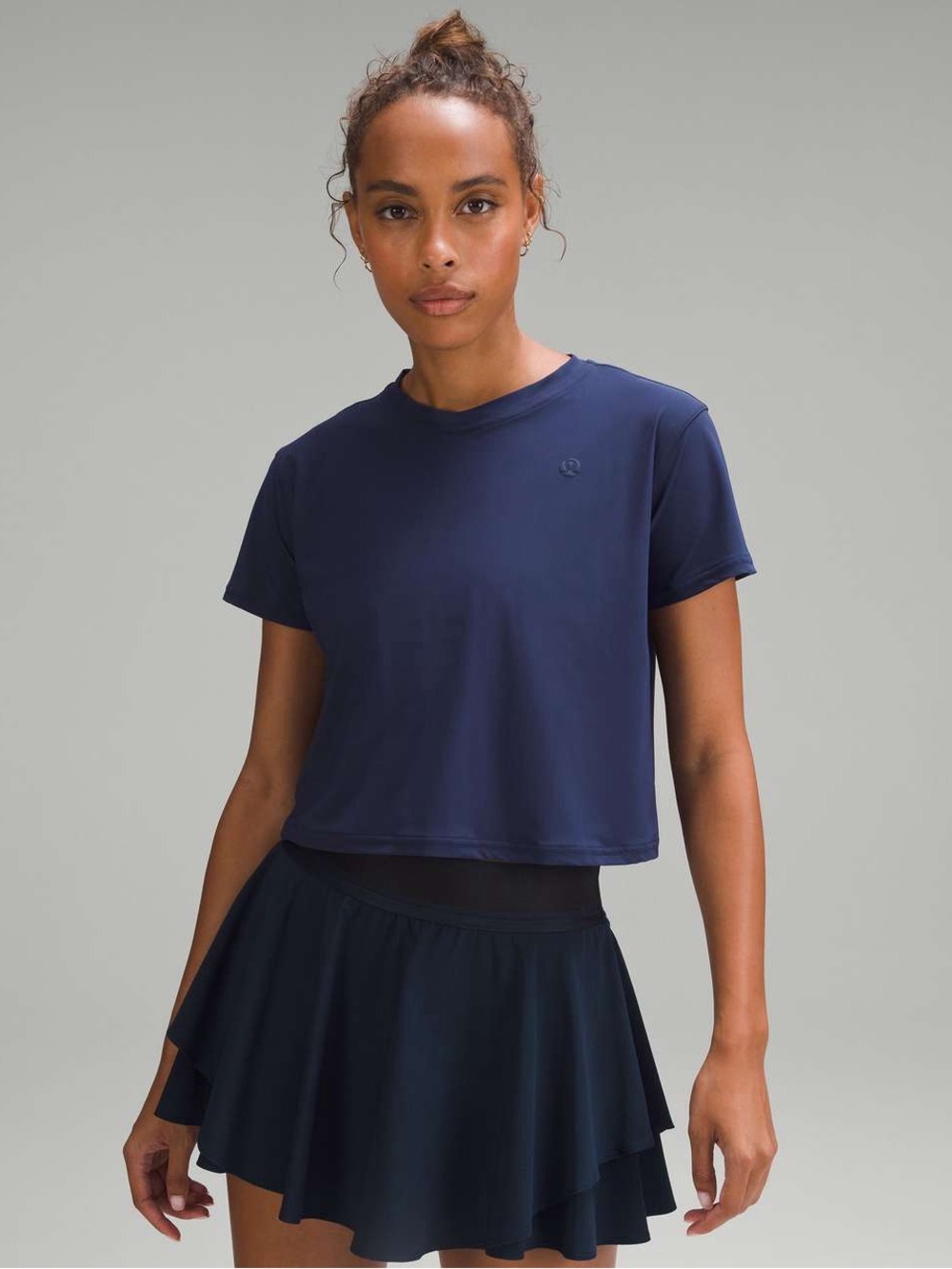 NWT Lululemon Lightweight Tennis Crewneck T-Shirt size 12 club blue